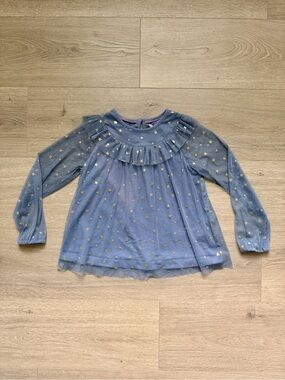 Mini Boden Star Tulle Shirt